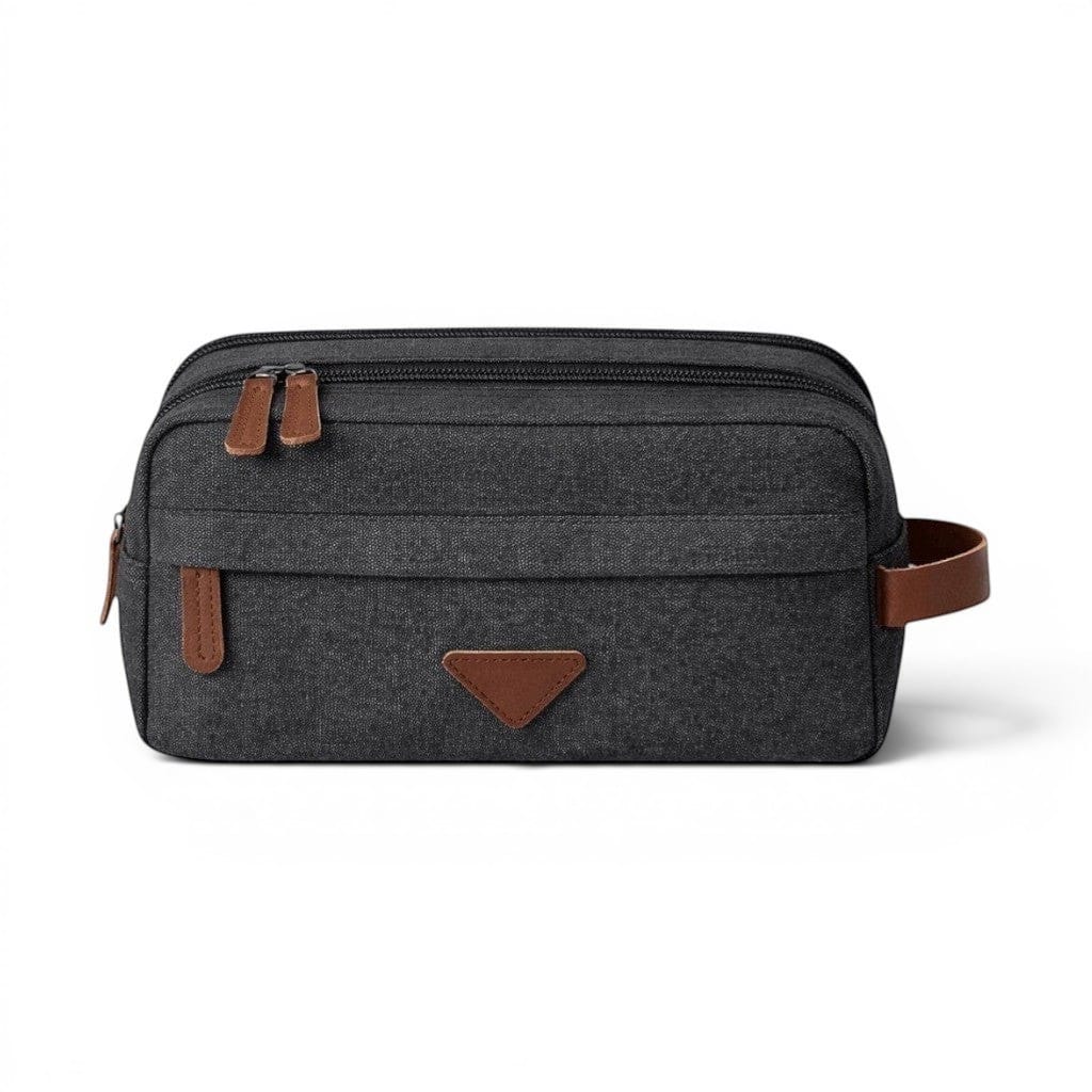 Le Vintro | Trousse de Toilette Homme Toile Cuir Vintage