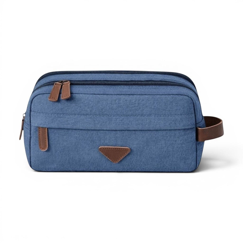 Le Vintro | Trousse de Toilette Homme Toile Cuir Vintage