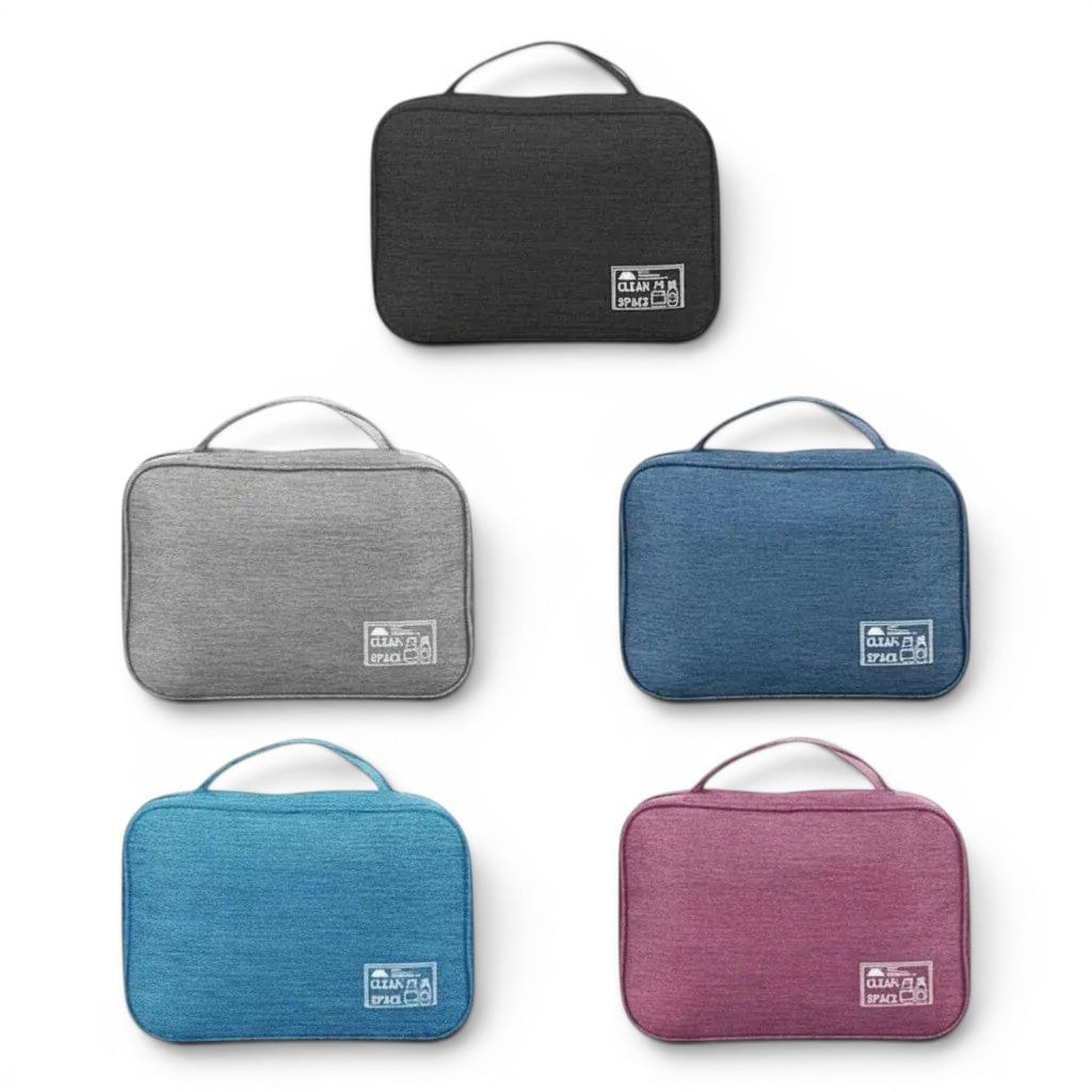 Le Zunto | Trousse de Toilette Wet & Dry Pliable Suspendue