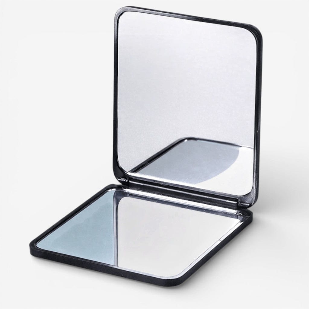 Miroir de poche pliable – Accessoire trousse de toilette homme