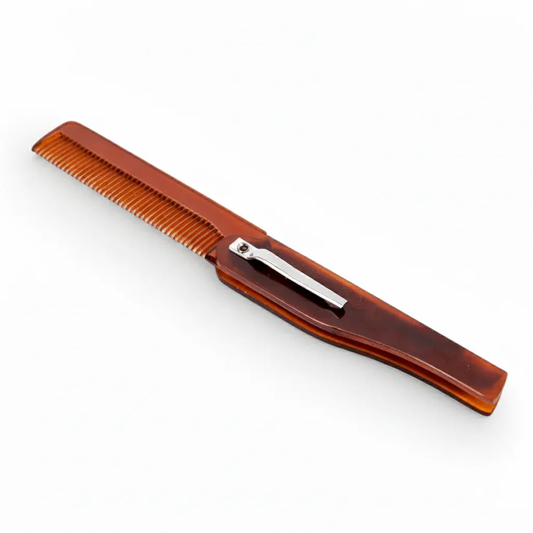 Peigne pliable homme – Accessoire trousse de toilette de voyage