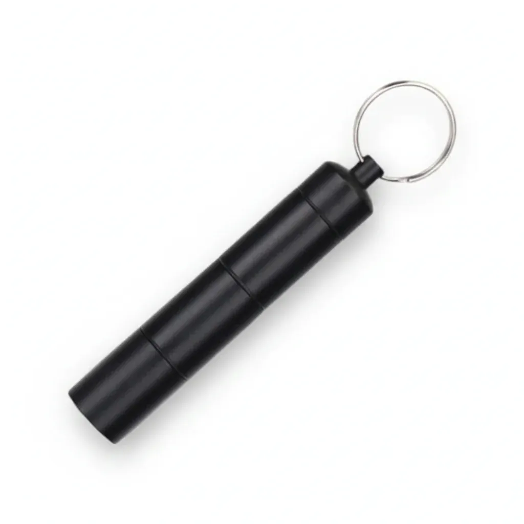 Pilulier de voyage étanche aluminium | 3 compartiments compact