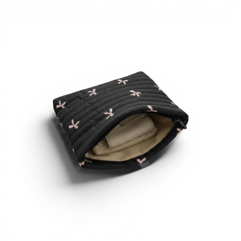 Pochette Maquillage Brodée | LA NODA — TrousseUp