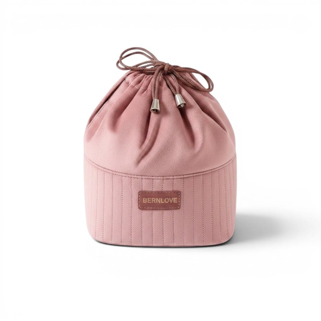Pochette Maquillage Velours Grande Capacité | LA TONVA — TrousseUp