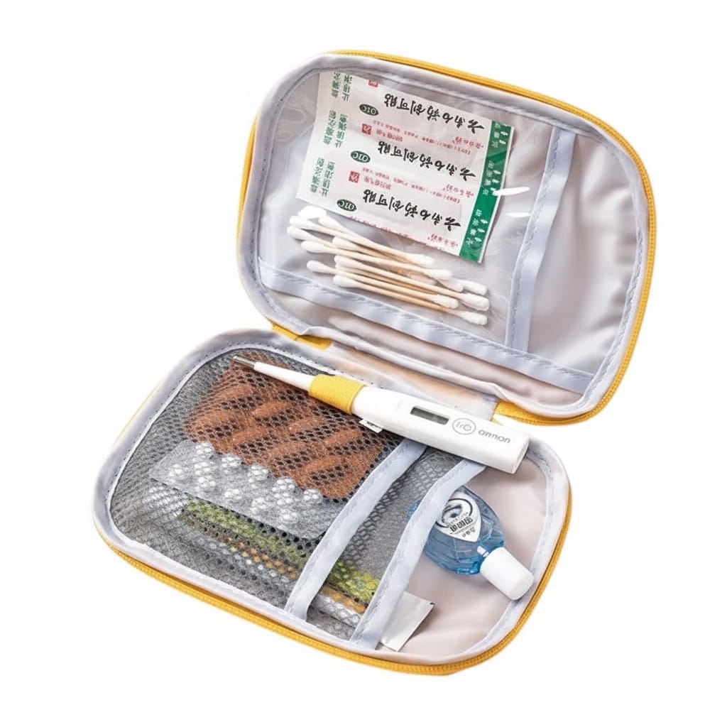 Pochette médicaments de voyage — Kit premiers secours portable | TrousseUp