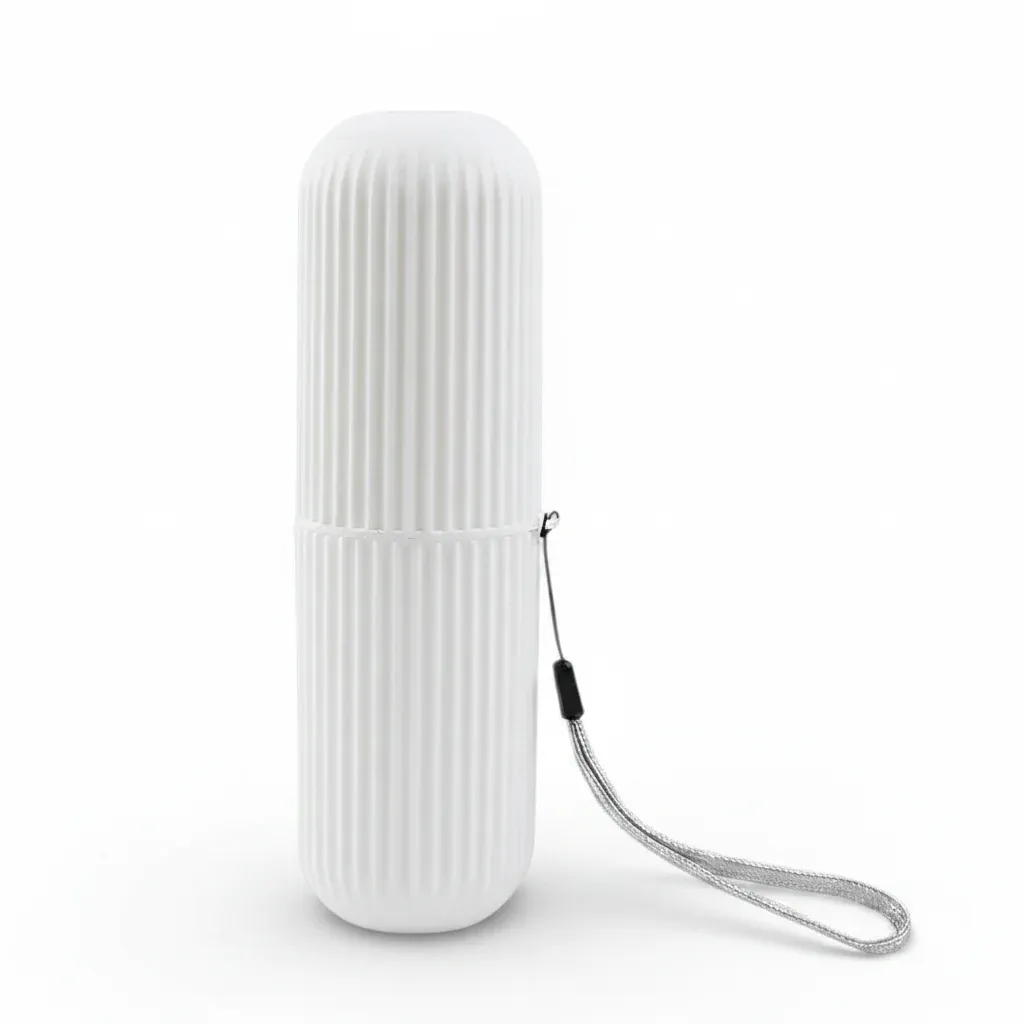 Porte-brosse à dents de voyage compact | Accessoire trousse toilette