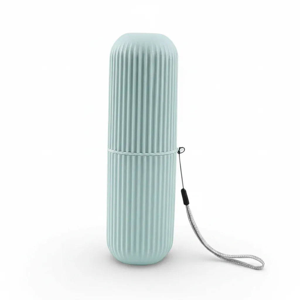Porte-brosse à dents de voyage compact | Accessoire trousse toilette