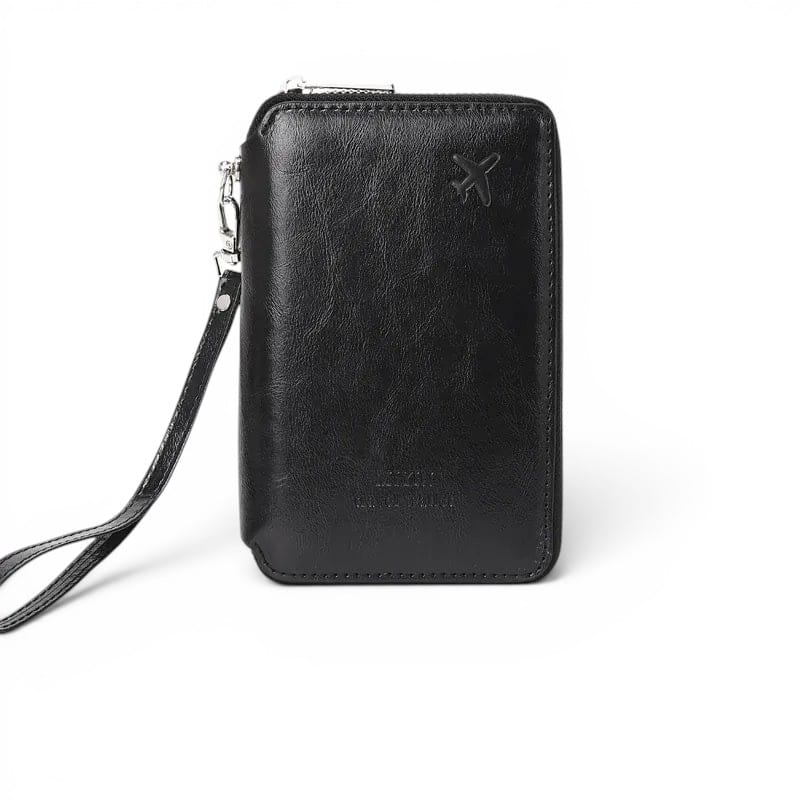 Porte-Passeport RFID Protection Voyage Unisexe