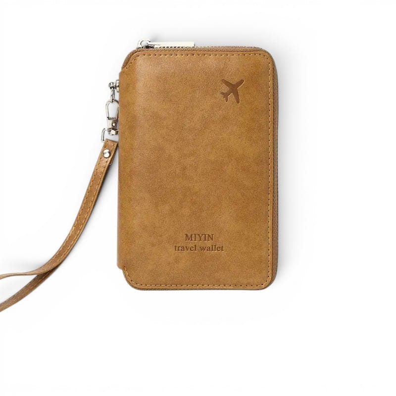 Porte-Passeport RFID Protection Voyage Unisexe