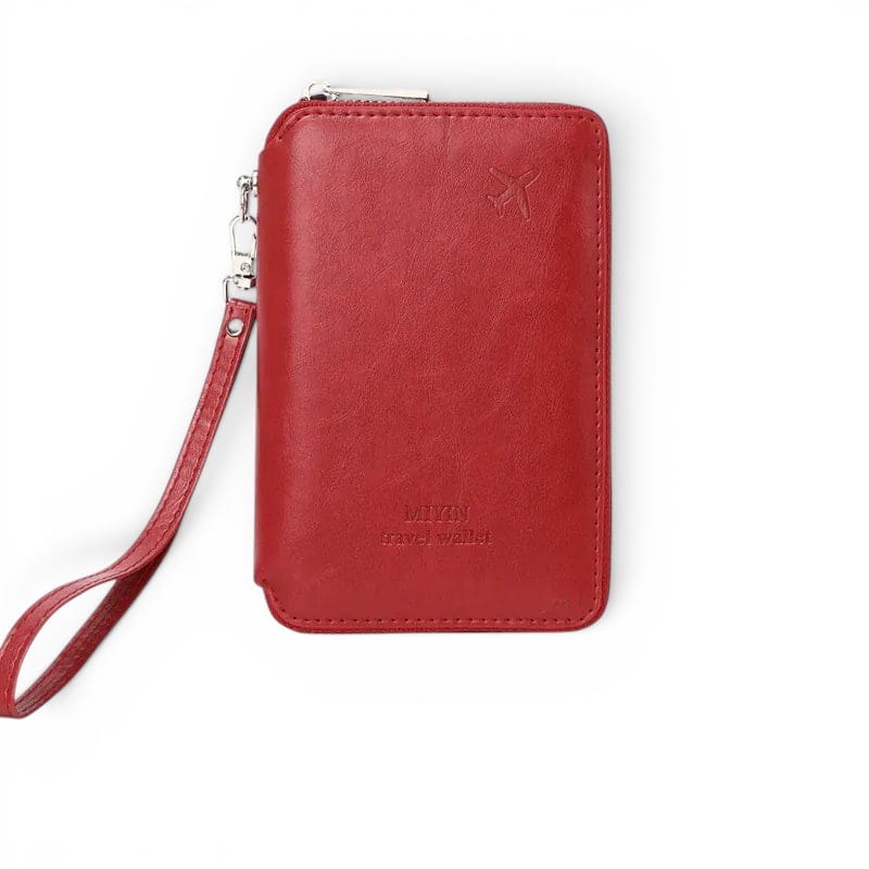 Porte-Passeport RFID Protection Voyage Unisexe