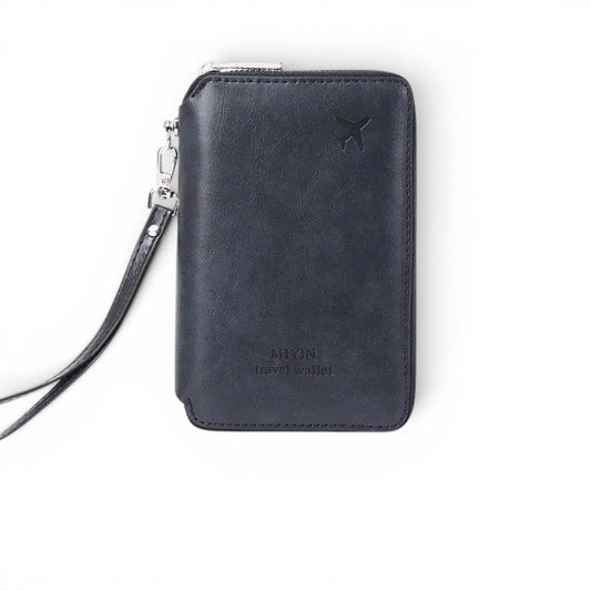 Porte-Passeport RFID Protection Voyage Unisexe