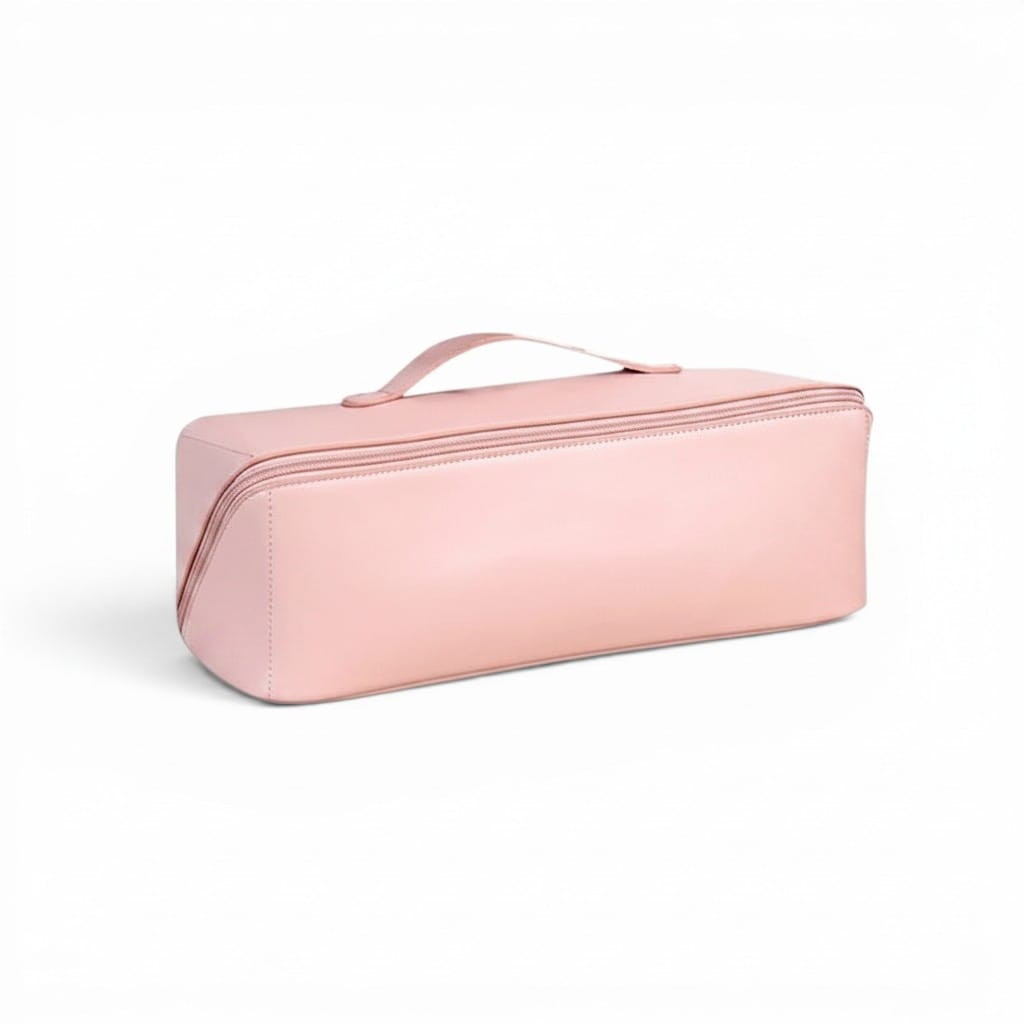 Sac de rangement sèche-cheveux et lisseur en cuir PU | TrousseUp