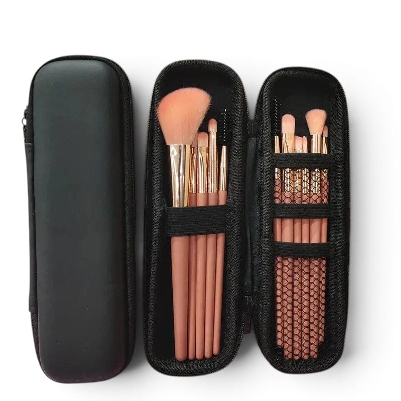 Trousse à pinceaux double zip imperméable | LA BRUSHY