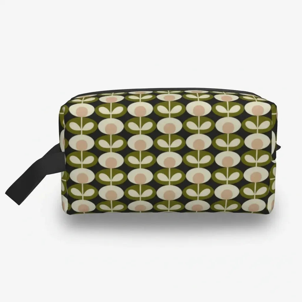 Trousse de maquillage imprimée femme | Grande capacité