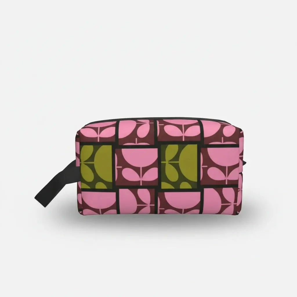 Trousse de maquillage imprimée femme | Grande capacité