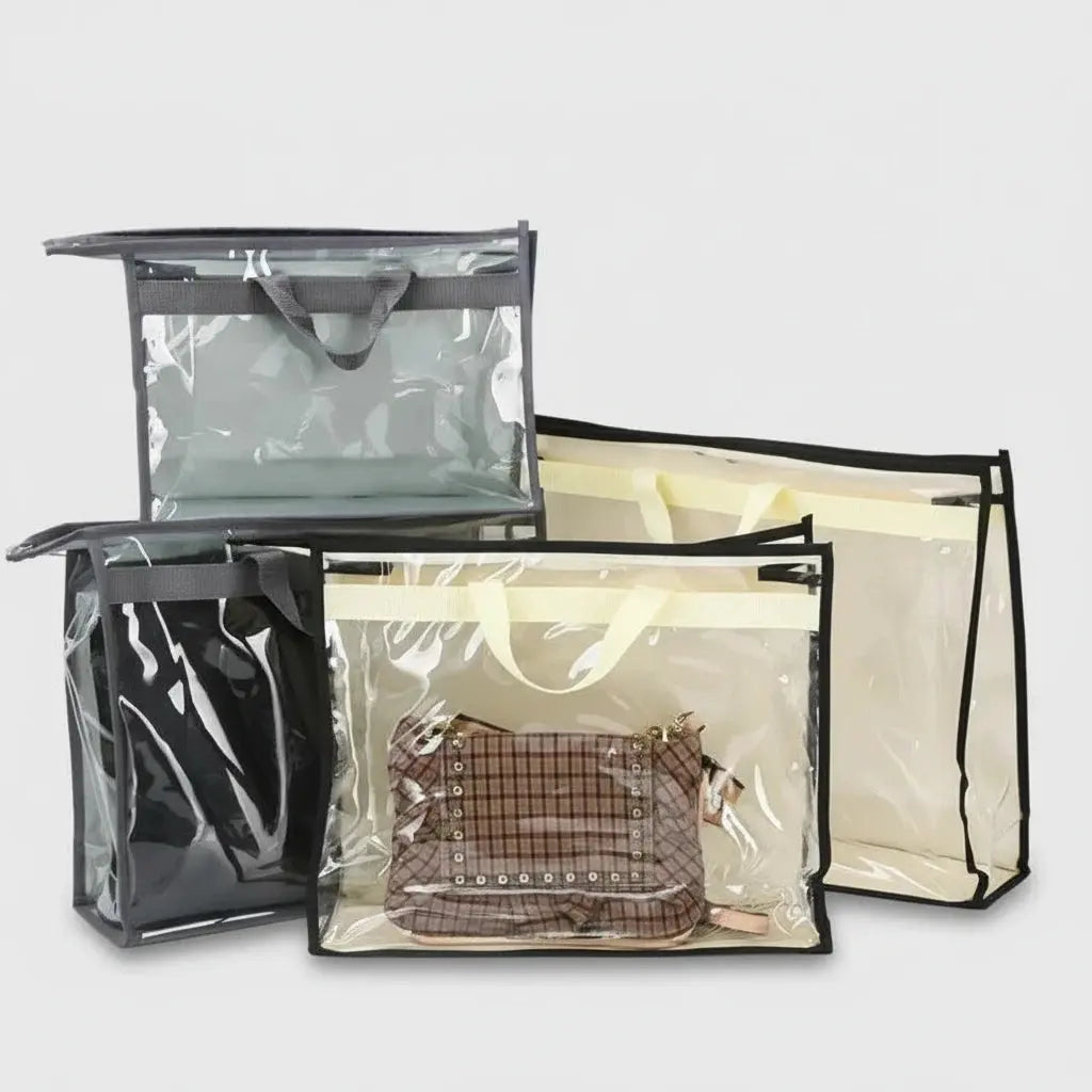 Trousse de toilette 2 pièces transparente