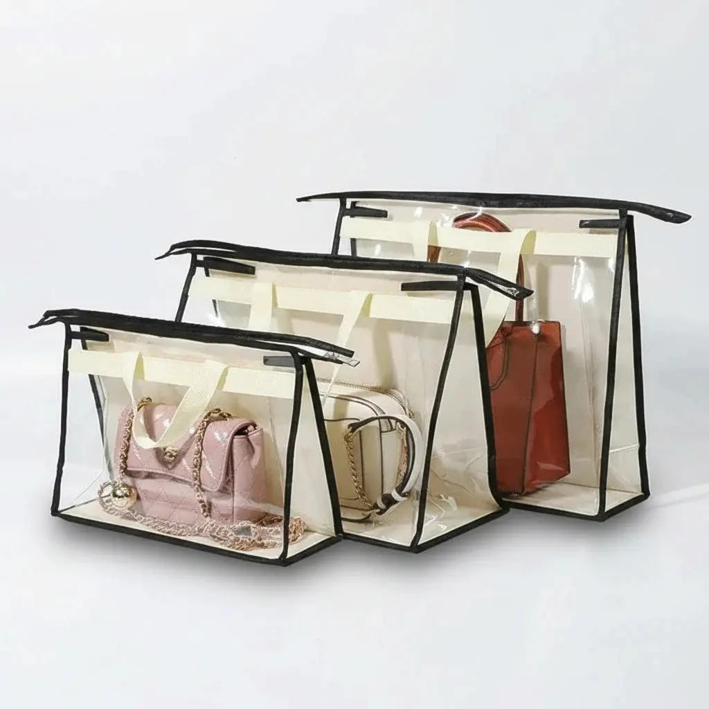 Trousse de toilette 2 pièces transparente