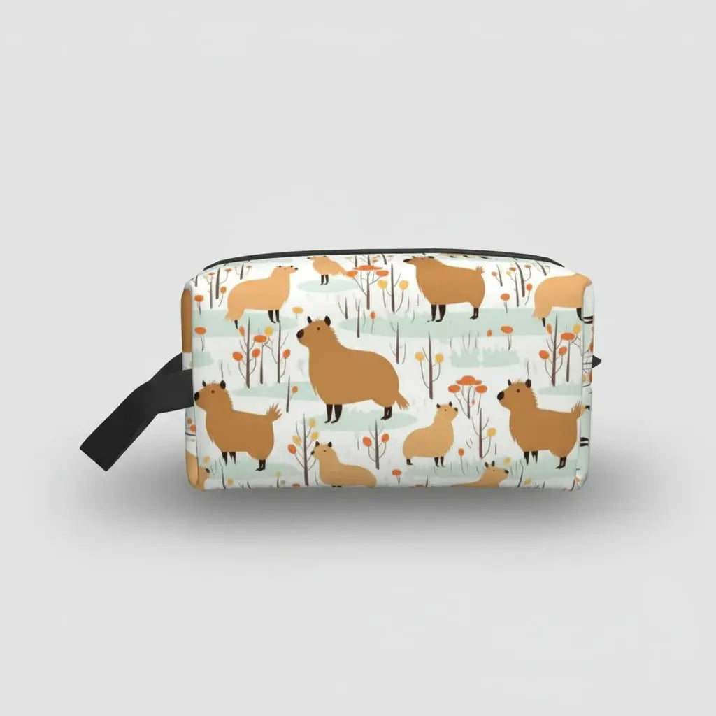 Trousse de toilette animaux | Tissu imperméable