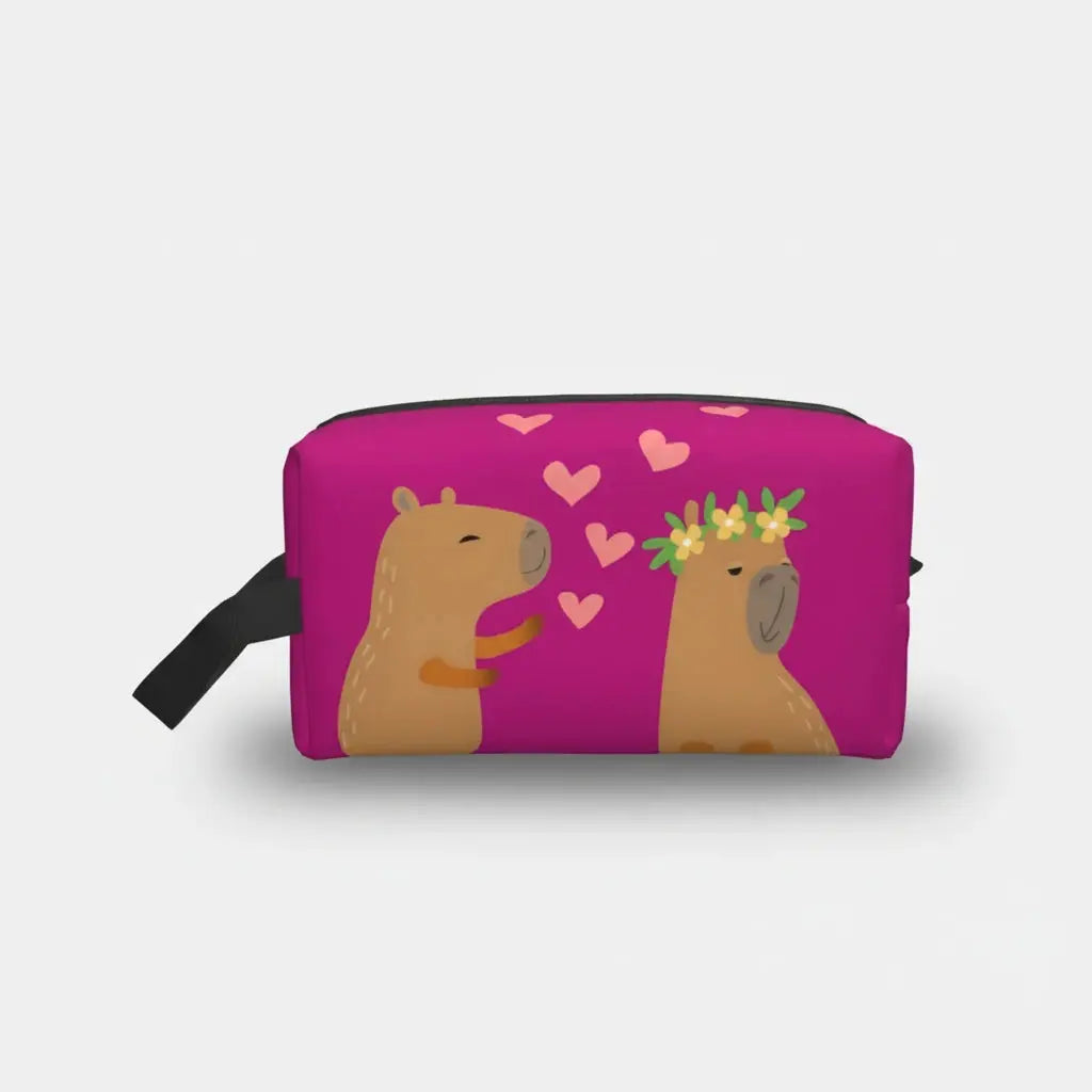 Trousse de toilette animaux | Tissu imperméable