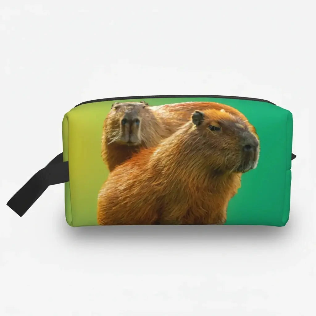 Trousse de toilette animaux | Tissu imperméable