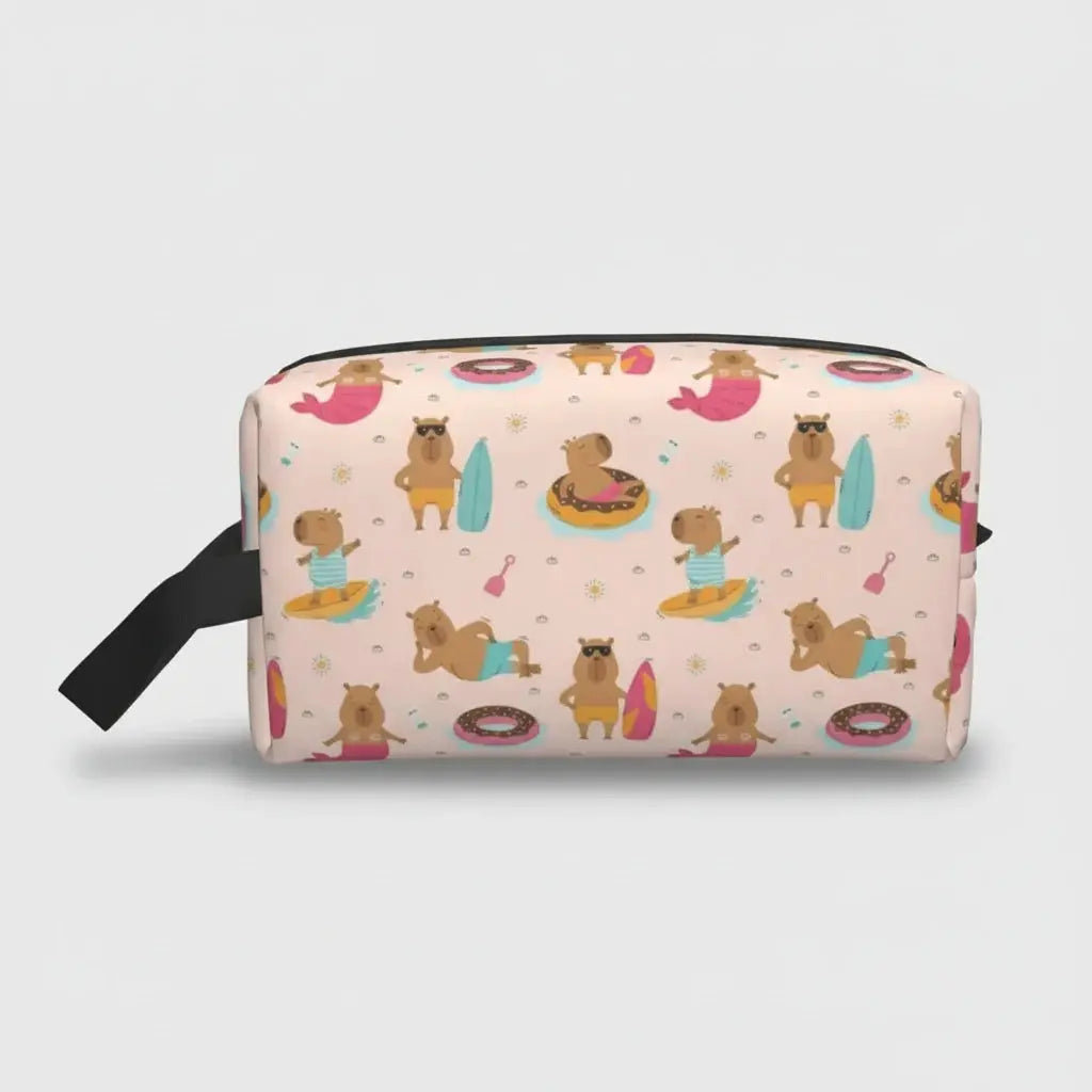 Trousse de toilette animaux | Tissu imperméable