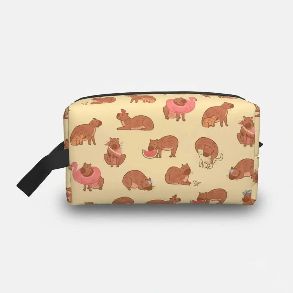 Trousse de toilette animaux | Tissu imperméable