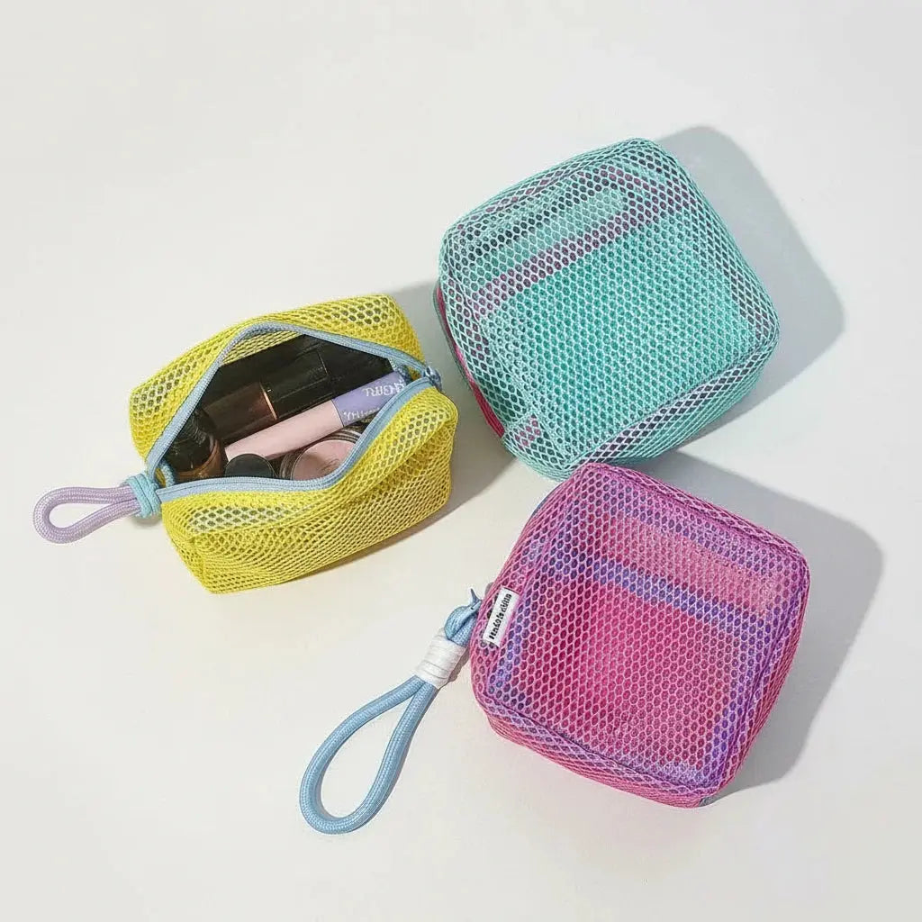 Trousse de toilette bébé | Pochette carrée