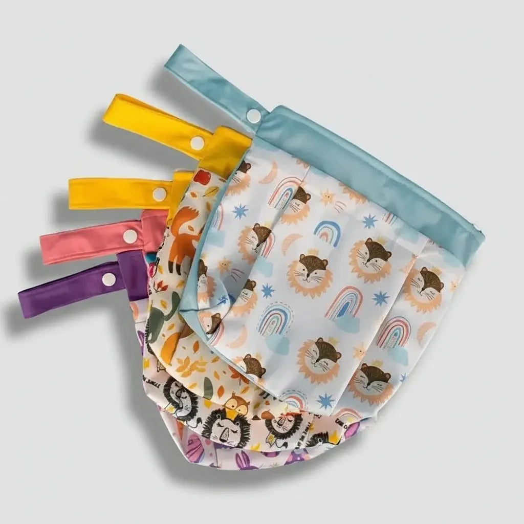 Trousse de toilette bébé | Sac à couches double poche