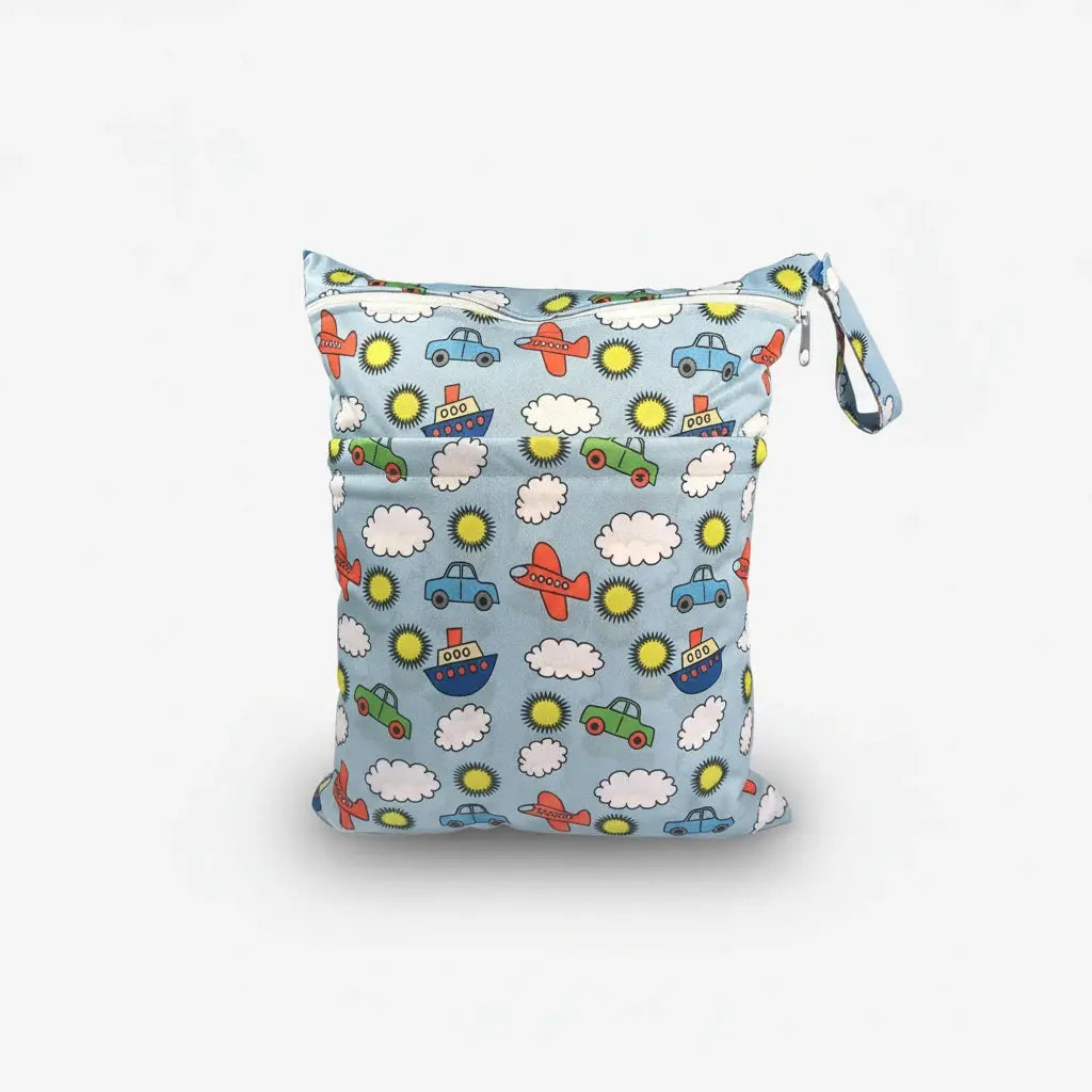 Trousse de toilette bébé | Sac sec à double fermeture