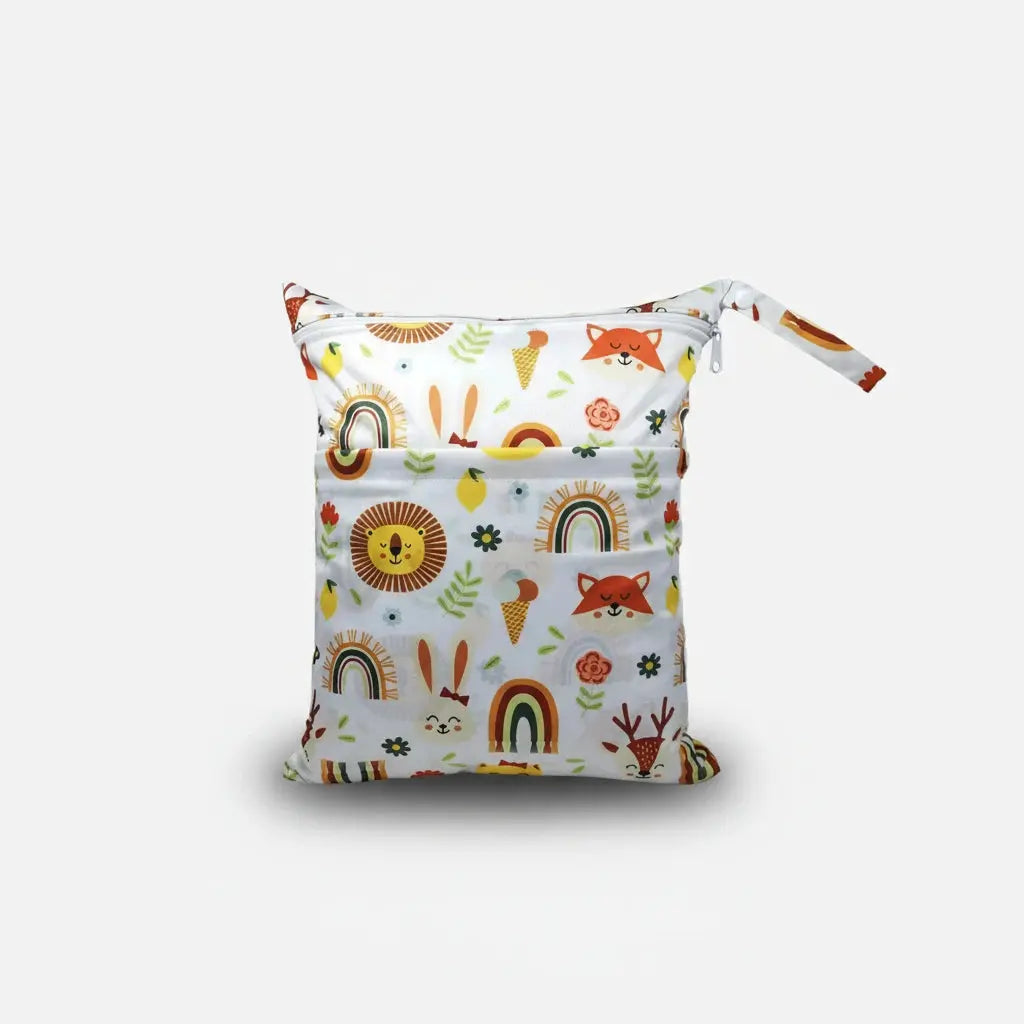 Trousse de toilette bébé | Sac sec à double fermeture