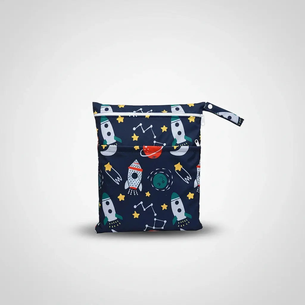 Trousse de toilette bébé | Sac sec à double fermeture