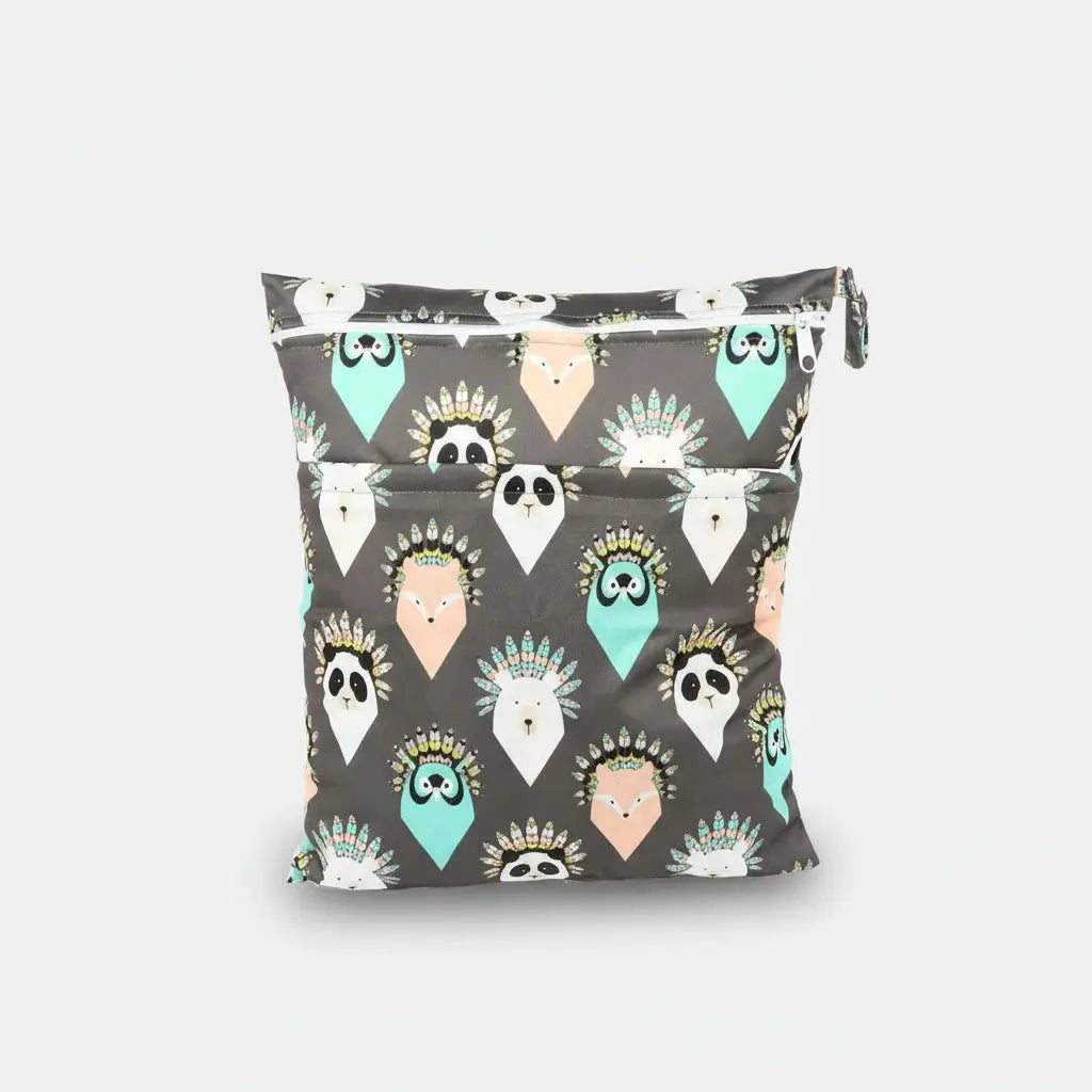 Trousse de toilette bébé | Sac sec à double fermeture