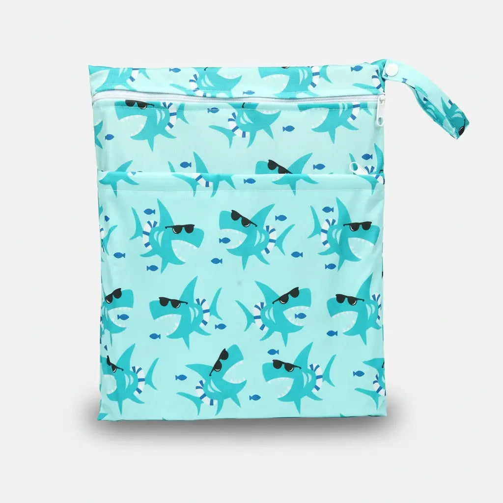 Trousse de toilette bébé | Sac sec à double fermeture