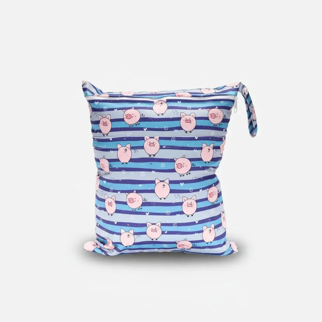 Trousse de toilette bébé | Sac sec à double fermeture