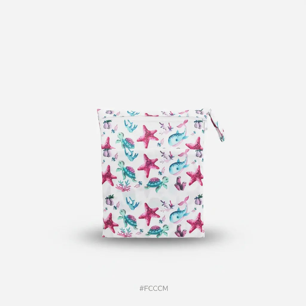 Trousse de toilette bébé | Sac sec à double fermeture