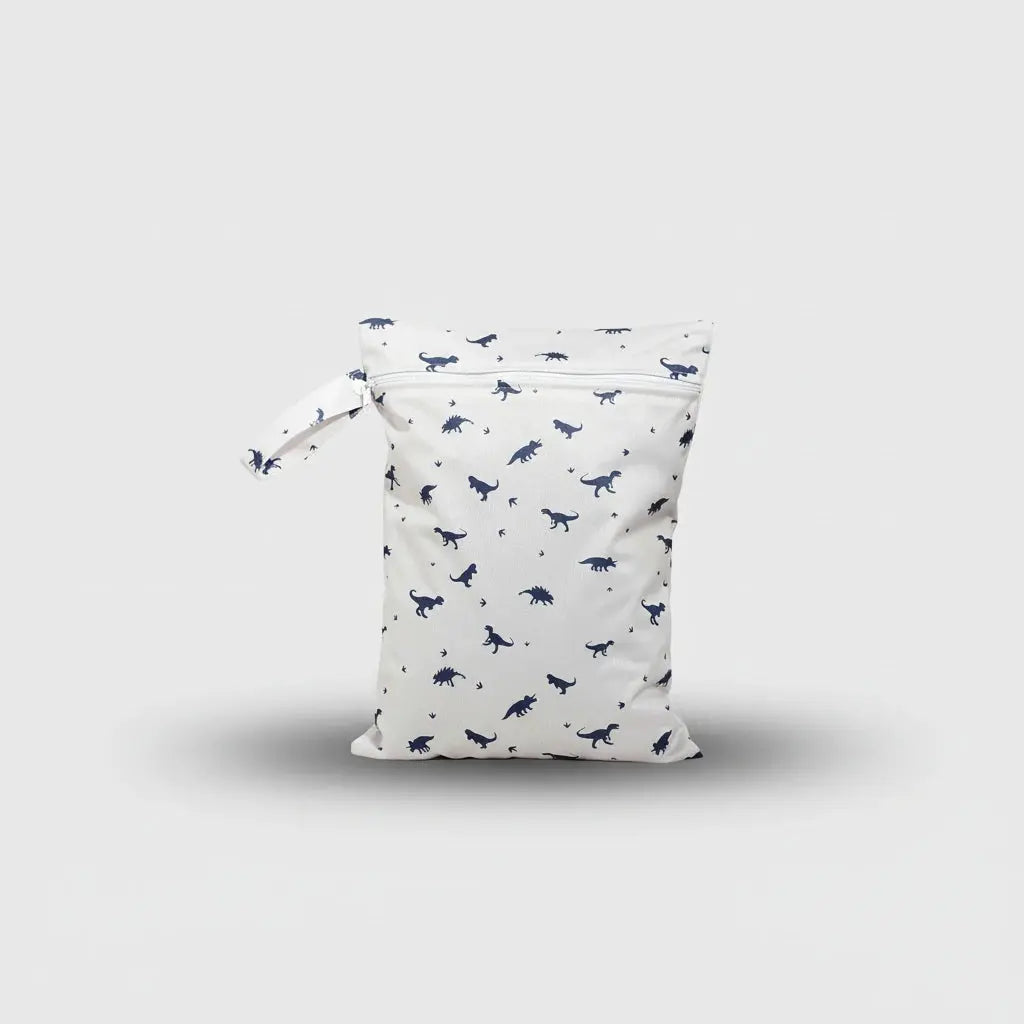 Trousse de toilette bébé | Sac sec et humide tissu recyclé