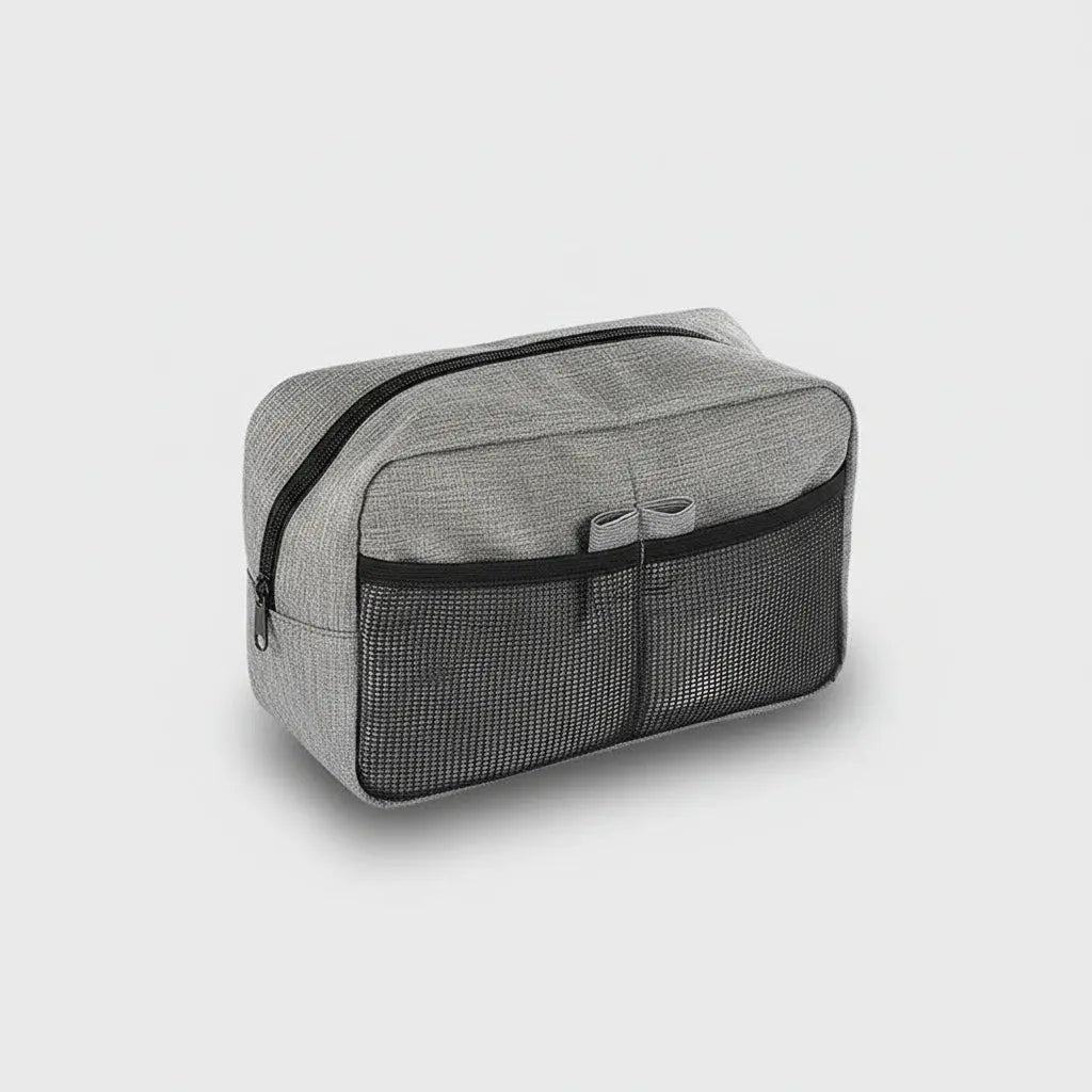 Trousse de toilette dépliable avec crochet