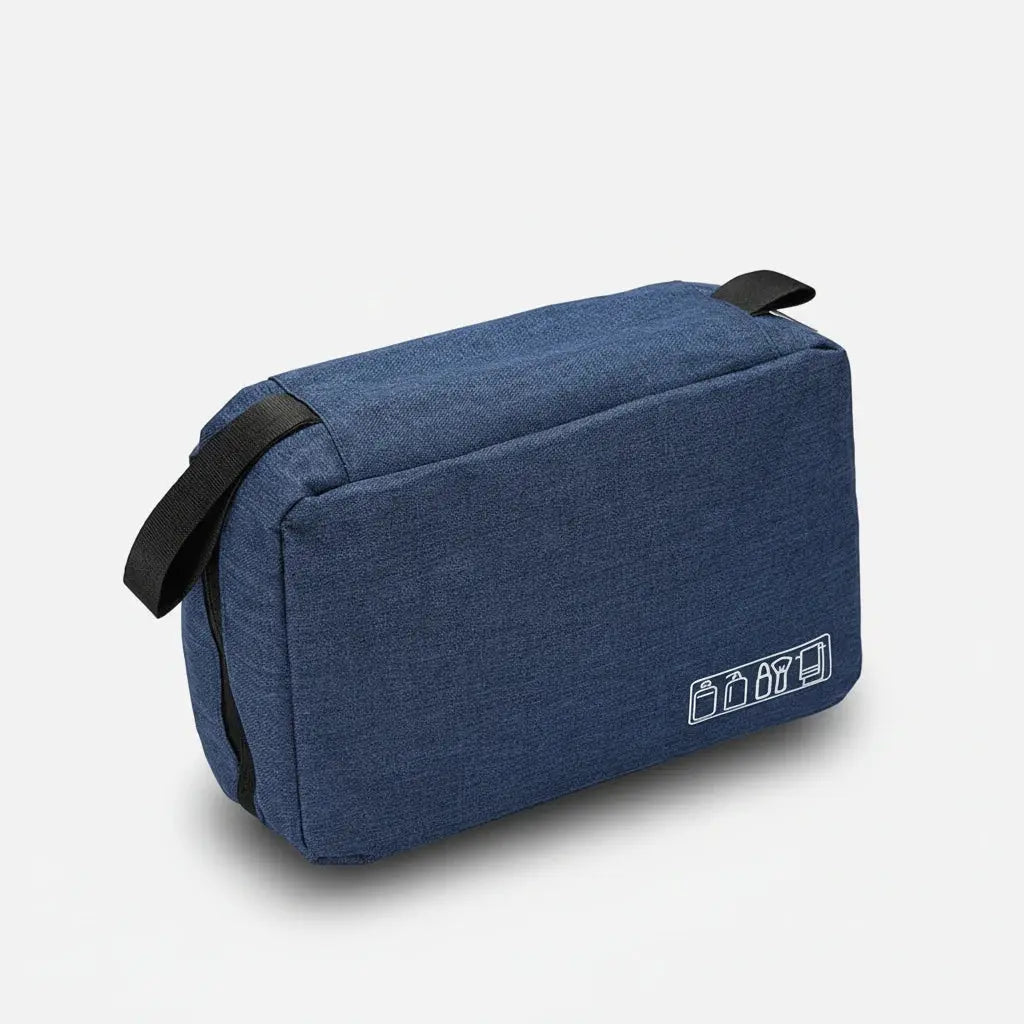 Trousse de toilette dépliable avec crochet