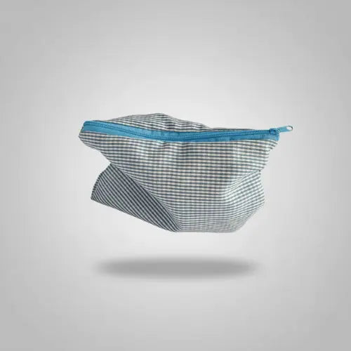 Trousse de toilette en coton & lin – Légère et pratique