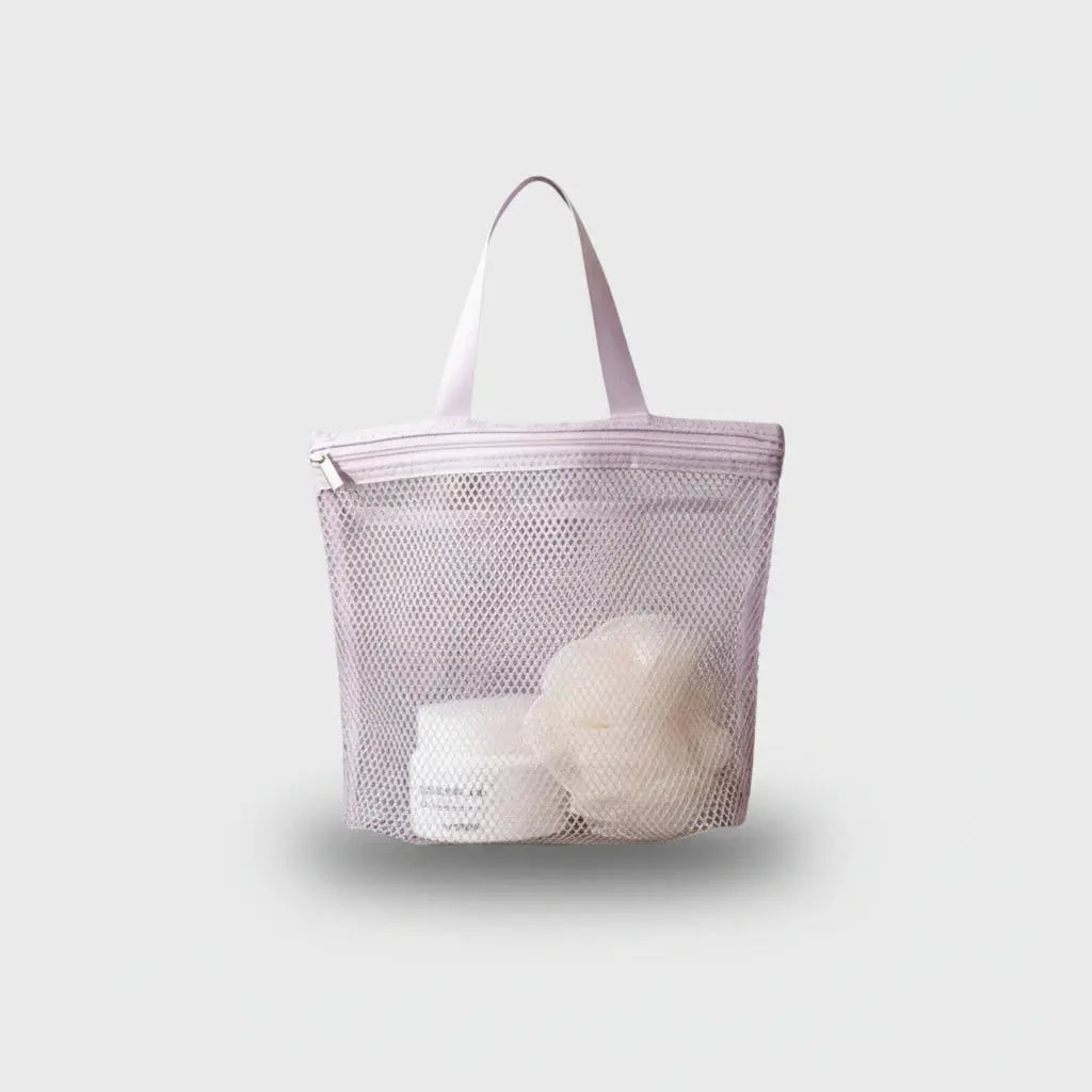 Trousse de toilette en mesh imperméable 