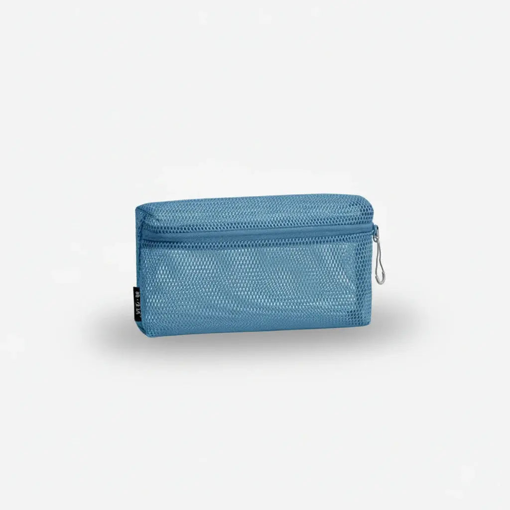 Trousse de toilette en nylon mesh avec poignée