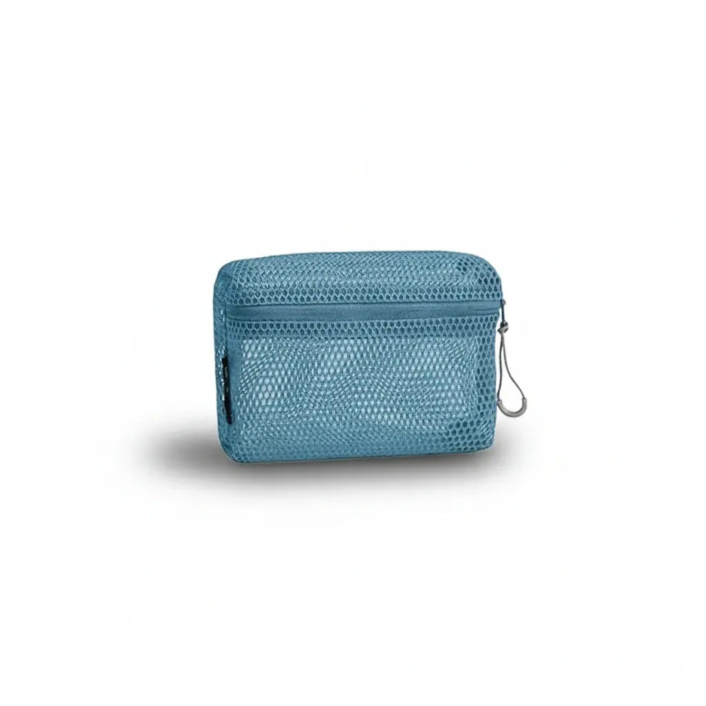 Trousse de toilette en nylon mesh avec poignée