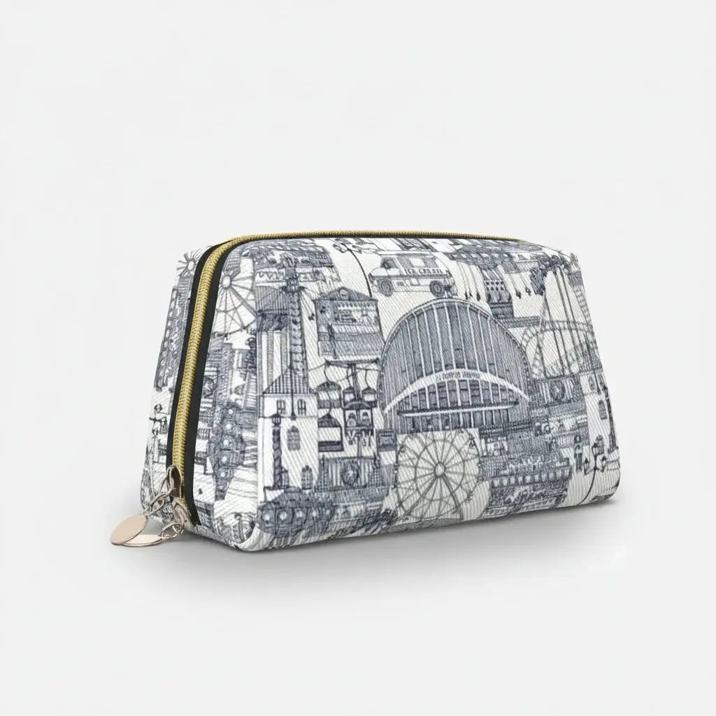 Trousse de toilette enfant vintage en polyester