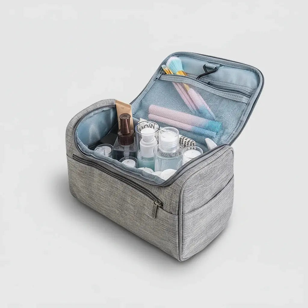 Trousse de toilette étanche à suspendre