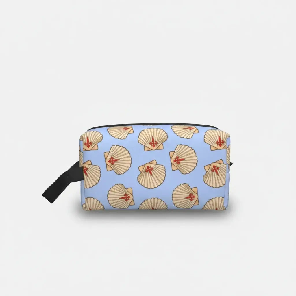 Trousse de toilette femme à motifs coquillage | Voyage & rangement
