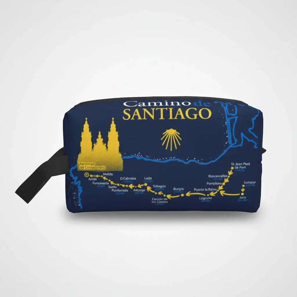 Trousse de toilette femme à motifs coquillage | Voyage & rangement