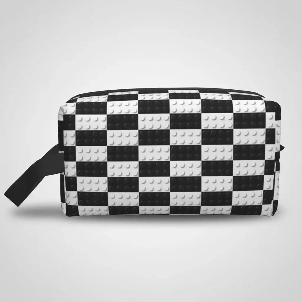 Trousse de toilette femme blocs colorés