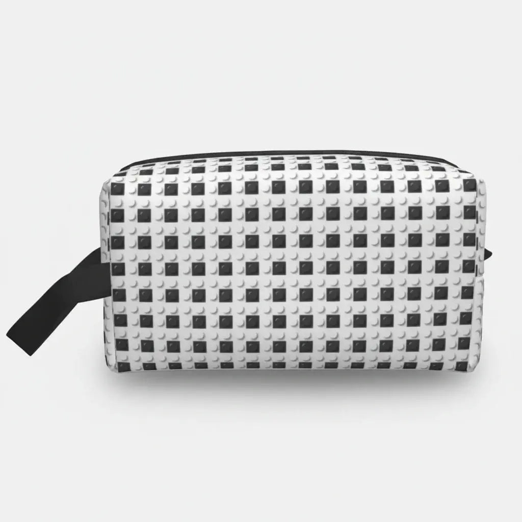 Trousse de toilette femme blocs colorés