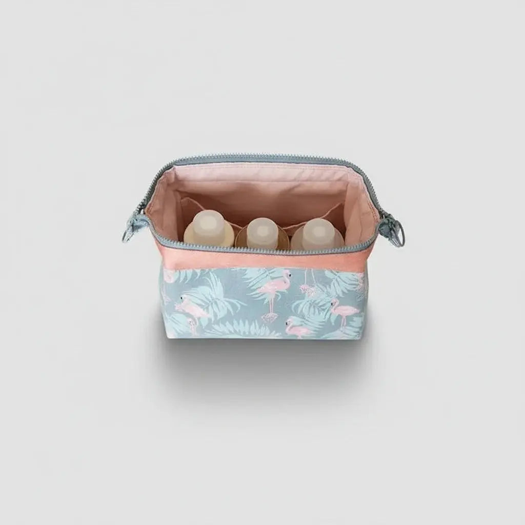 Trousse de toilette femme flamant rose – étanche pratique