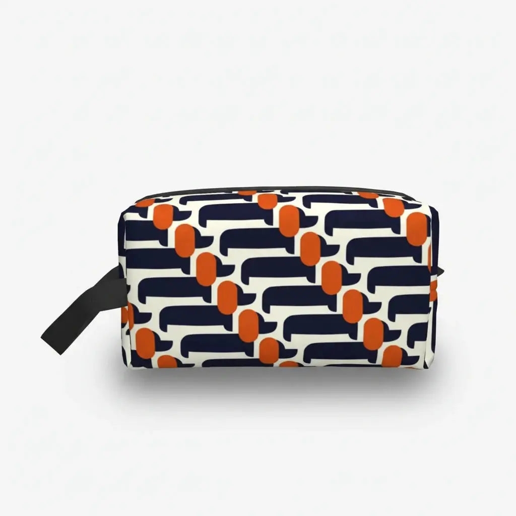 Trousse de toilette femme motifs colorés